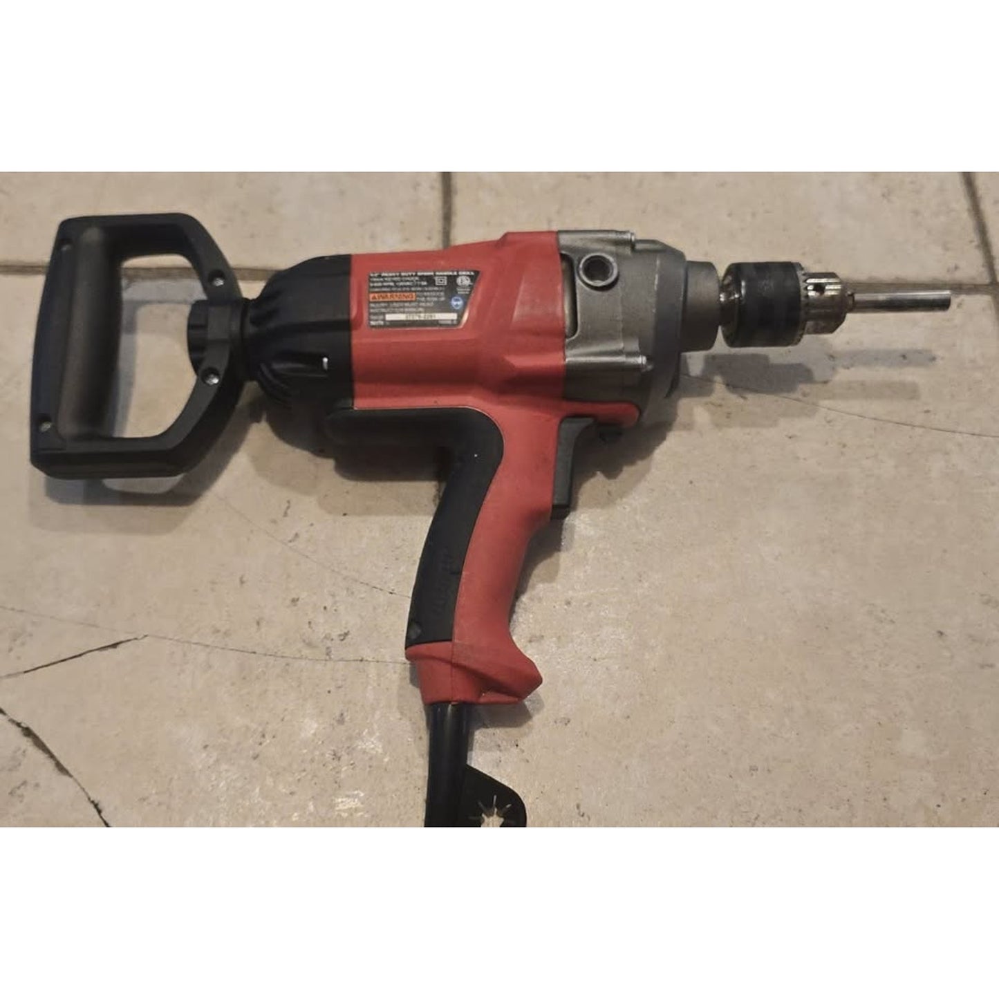 Bauer 1/2" Spade Handle Drill