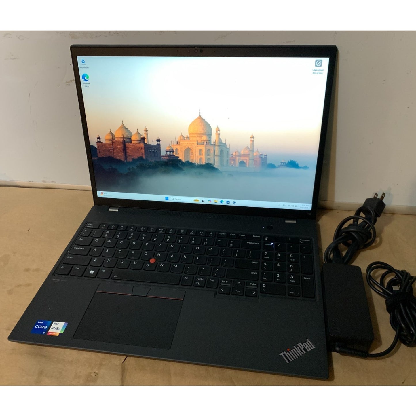 LENOVO T16 GEN 1 I5-1235U 512GB SSD 16GB RAM, Charger, Warranty 4/2026