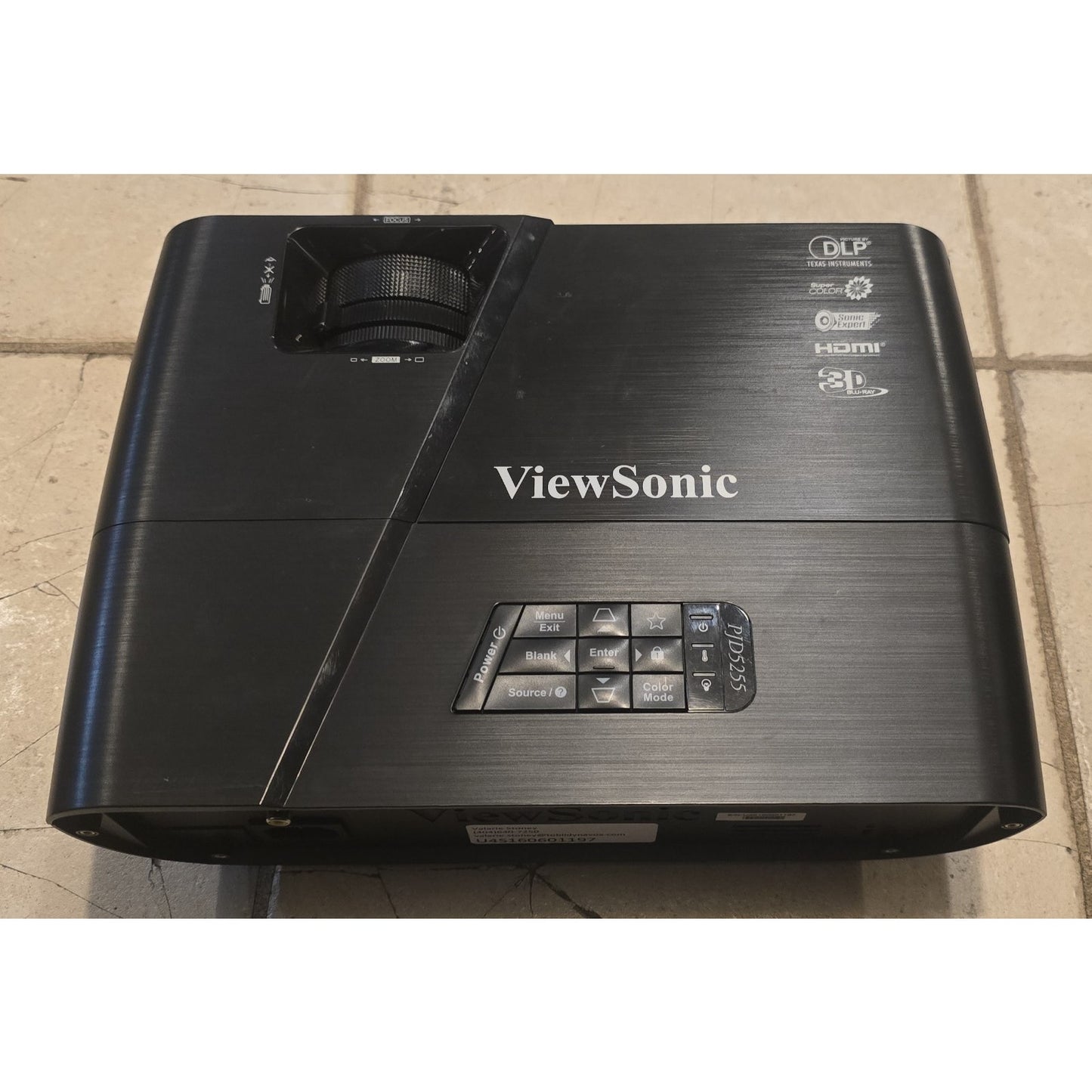 ViewSonic Projector Model PJD5255 - 3300 Lumens XGA HDMI USED/TESTED