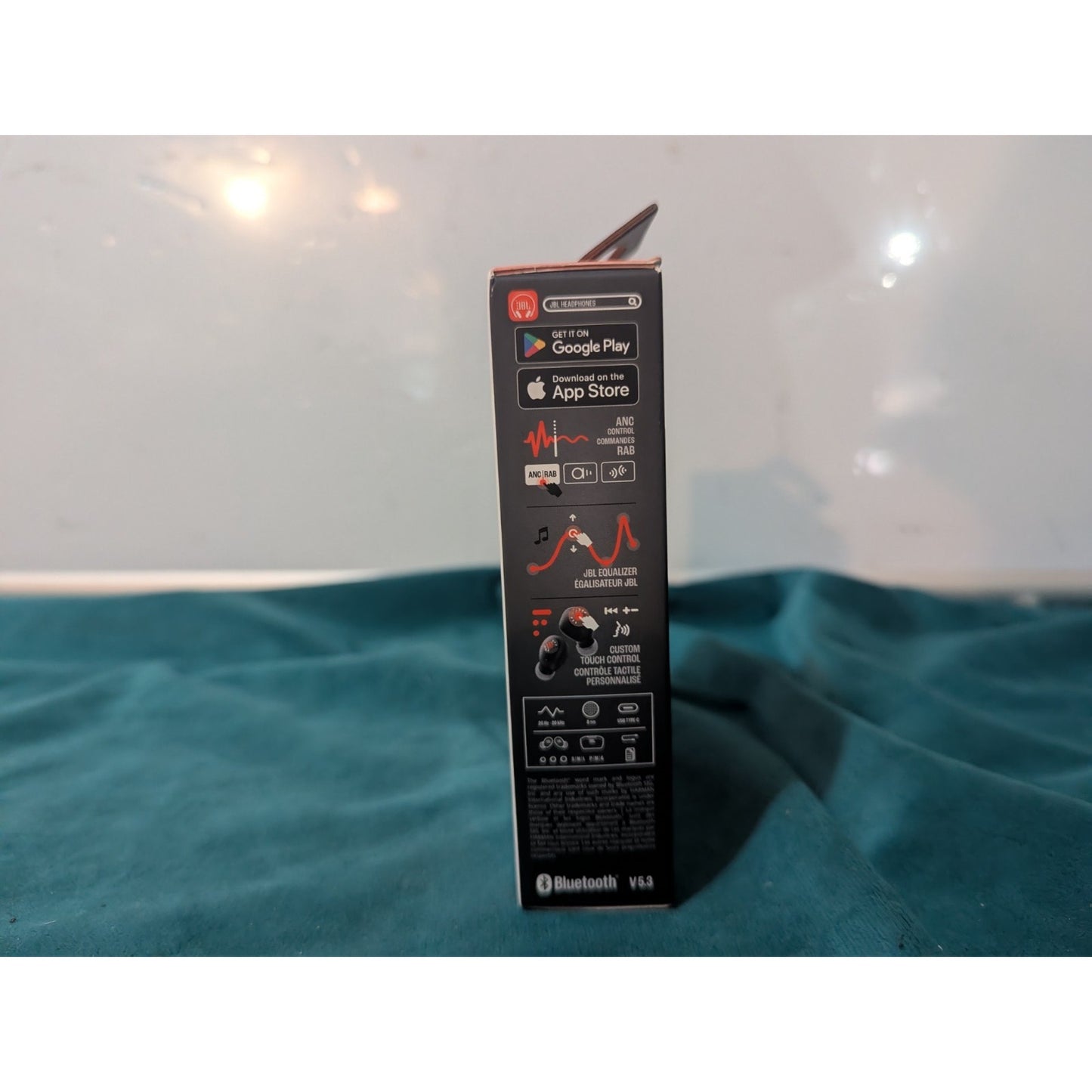 JBL Vibe Buds 2 True Wireless Bluetooth Noise Canceling Earbuds Black
