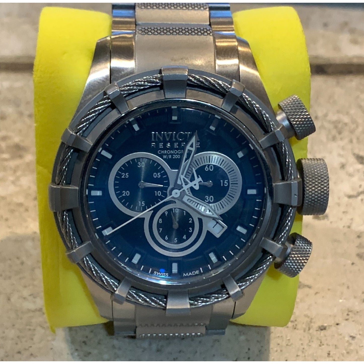 Invicta Reserve Bolt Sport, Model #1444, 50mm, Swiss Made Chronograph