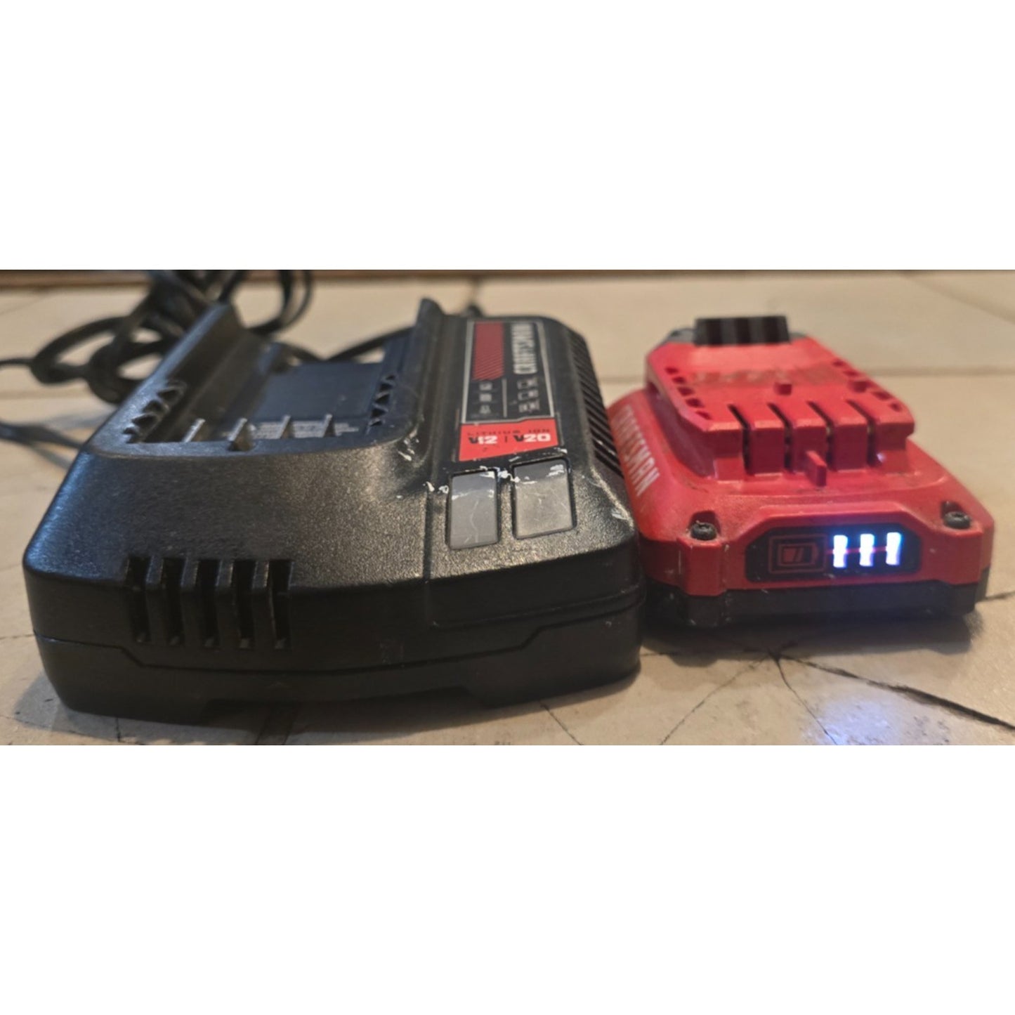 Craftsman 20V Battery & Charger / CMCB202 / CMC8100 /