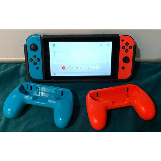 Nintendo Switch (HAC-001-01) With Red / Blue Joycon & Dock