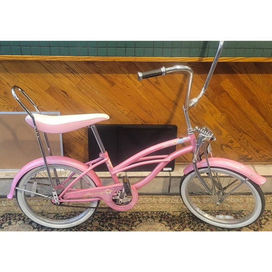 20" Lowrider Bike Beach Micargi Hero Girl Pink Classic Cruiser