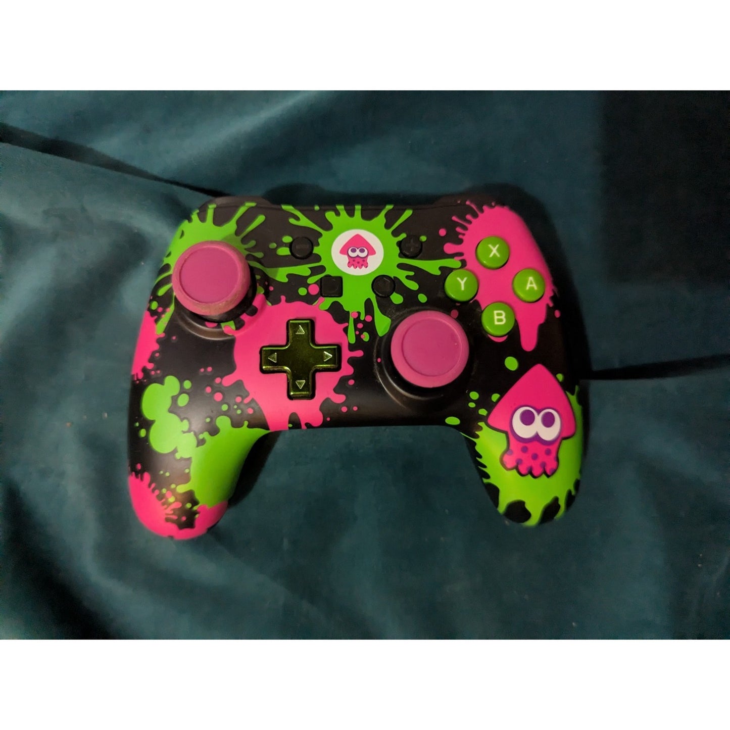 Power A Splatoon Wireless Switch Controller 1503071-01