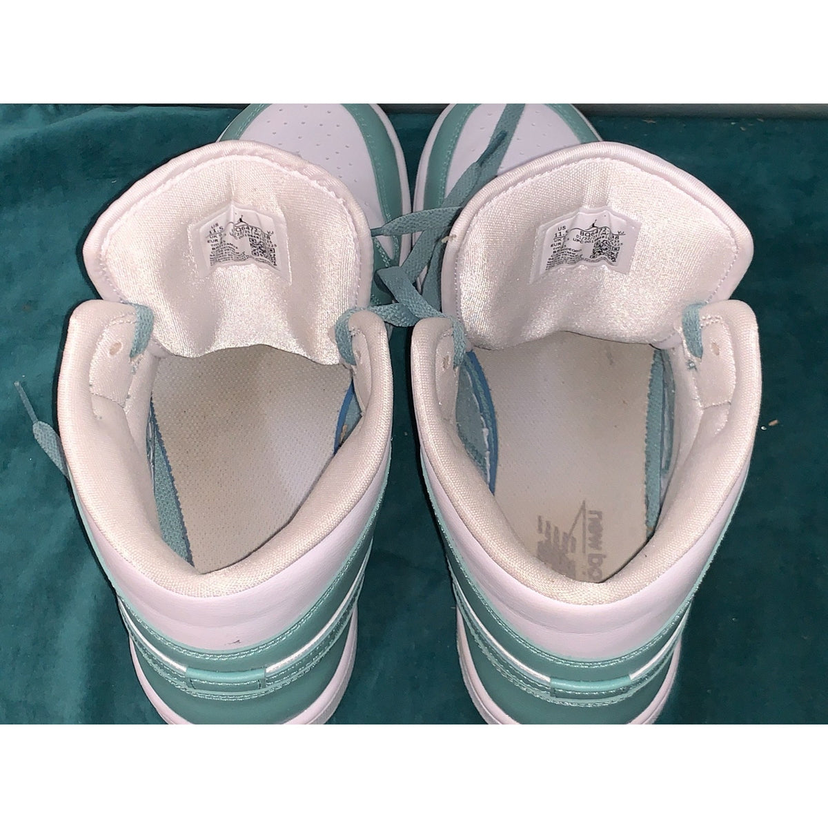 Nike Air Jordan 1 Mid White Cannon BQ6472-138 Women's Size 11.5