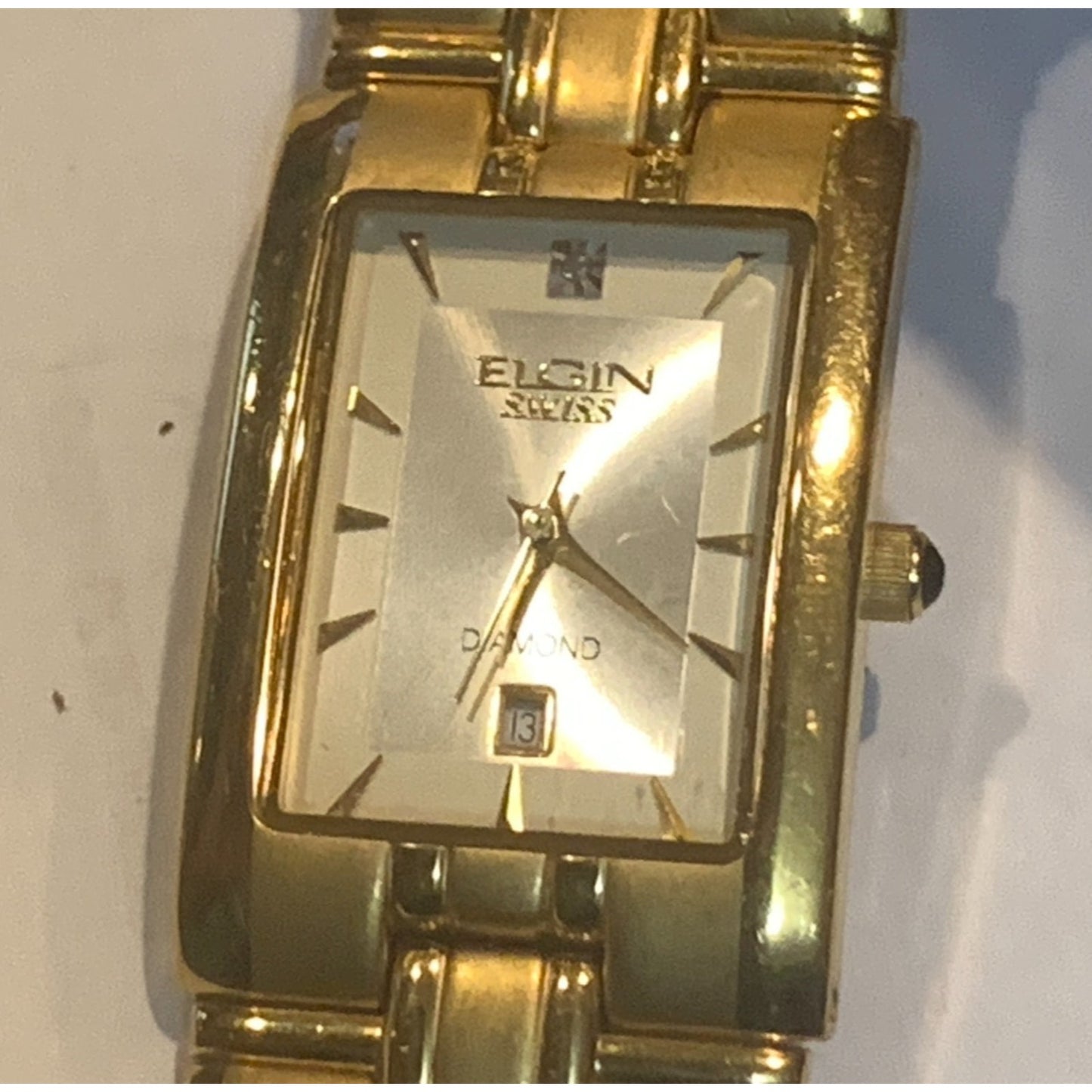 VINTAGE ELGIN SWISS FG083 WATCH GOLD PLATED