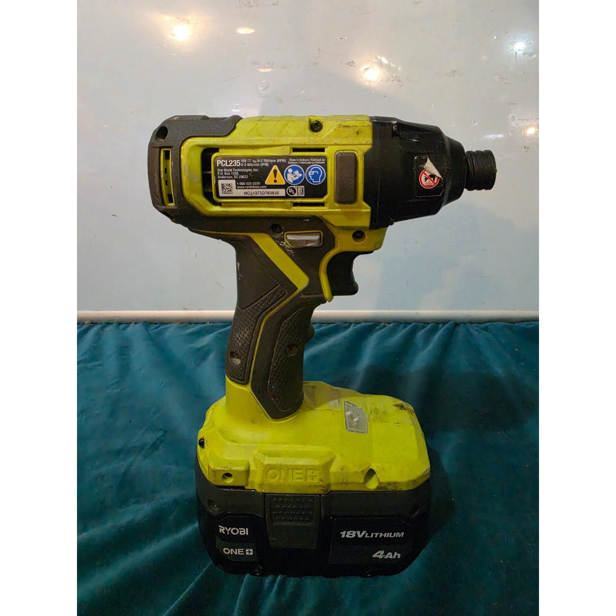 RYOBI 18 Volt Cordless 1/4 in. Impact Driver (Tool Only)