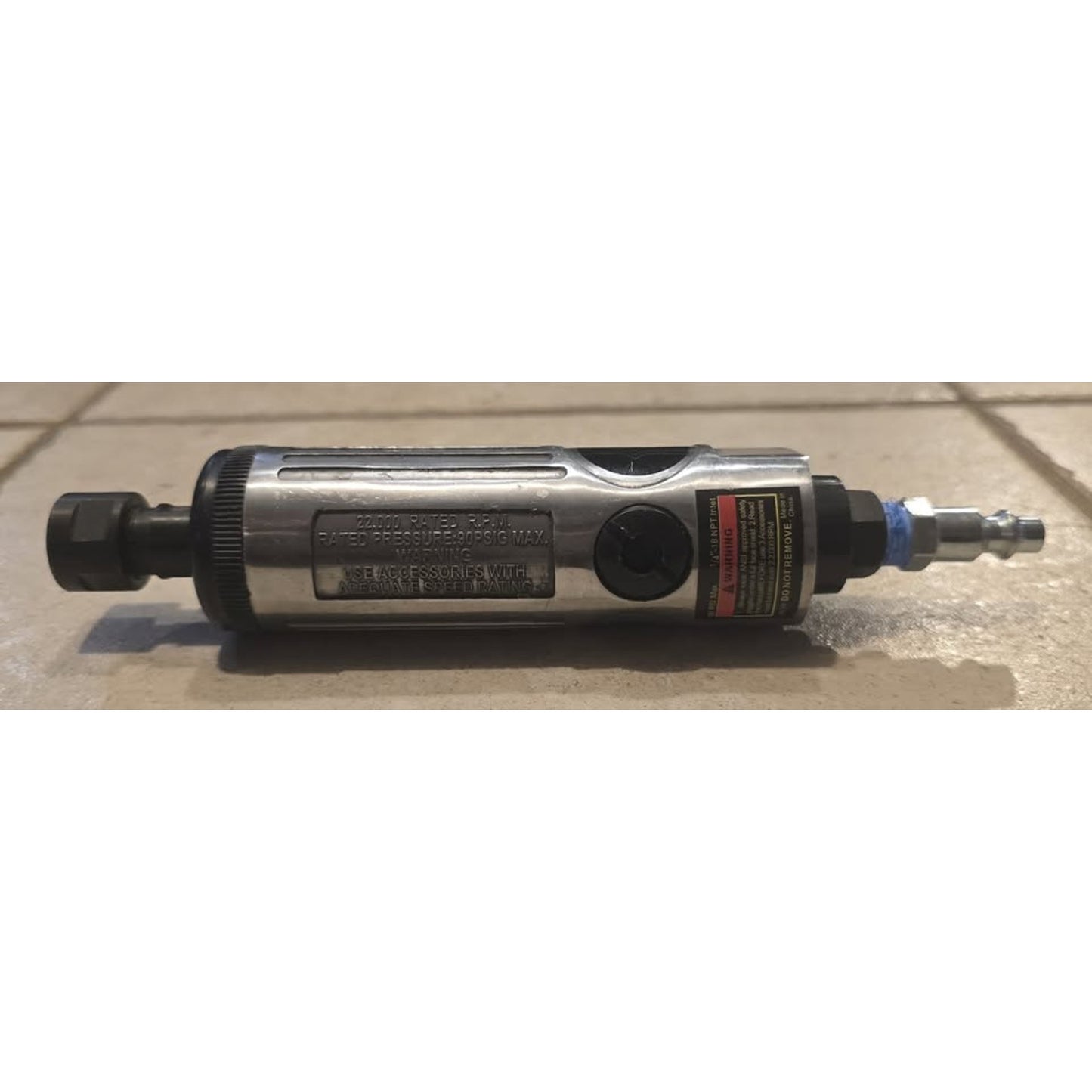 Central Pneumatic 1/4" Air Die Grinder / 92144 /
