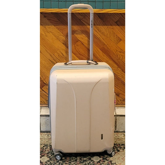 Samsonite Omni Hardside Spinner Suitcase Luggage, Pink Rose - 24"