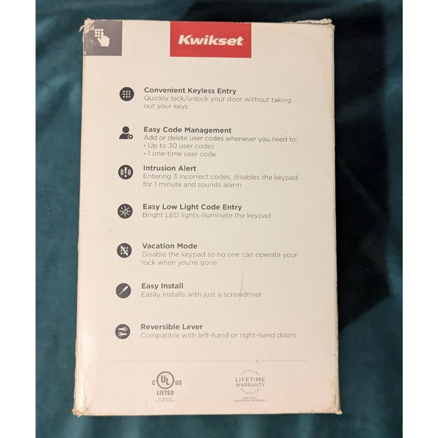 Kwikset SmartCode 917 10 Button Keypad