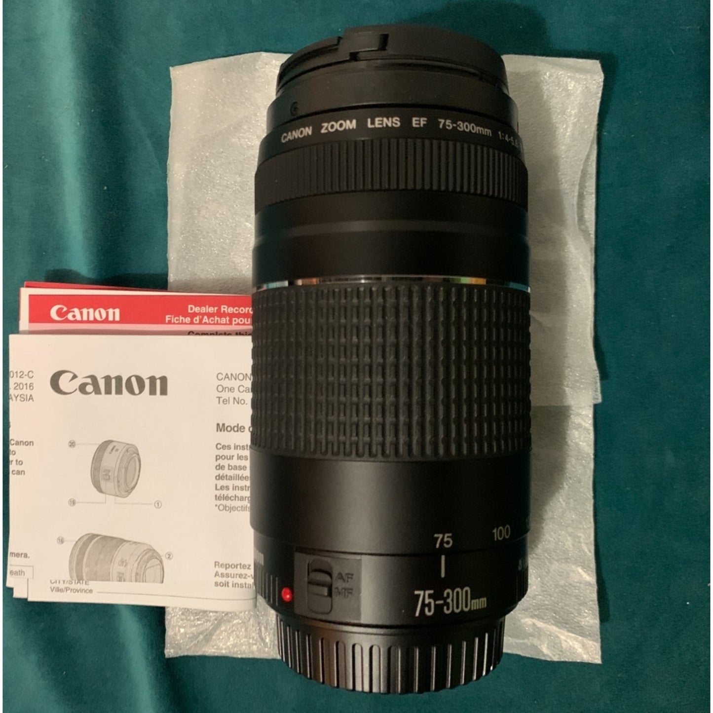 Canon EF 75-300mm f/4-5.6 III Telephoto Zoom Lens