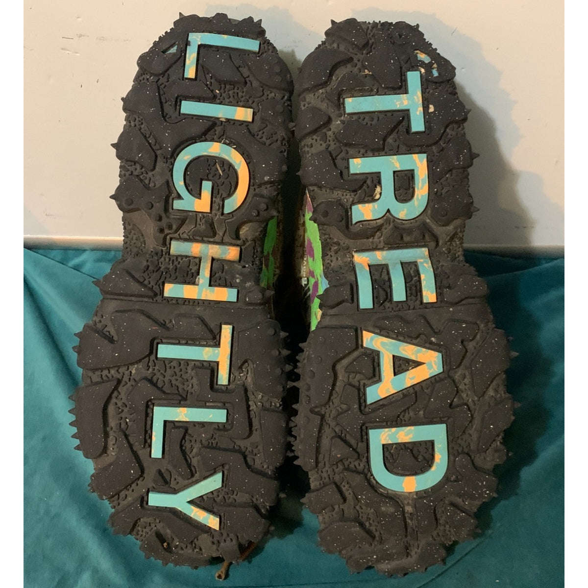 Off-White × Nike Air Terra Forma Wheat and Green Strike DQ1615-700 Men's US 10.5