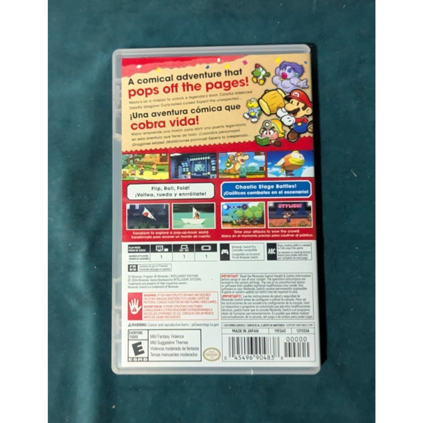 Paper Mario The Thousand Year Door Nintendo Switch