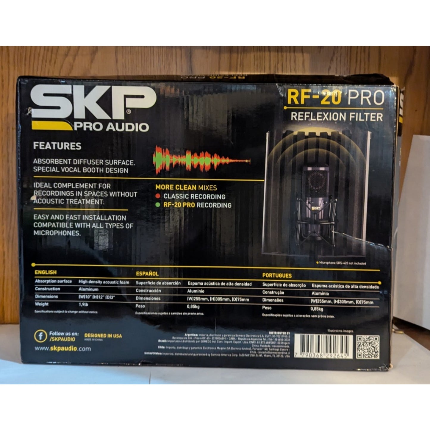 SKP Pro Audio Reflexion Filter RF-20 PRO