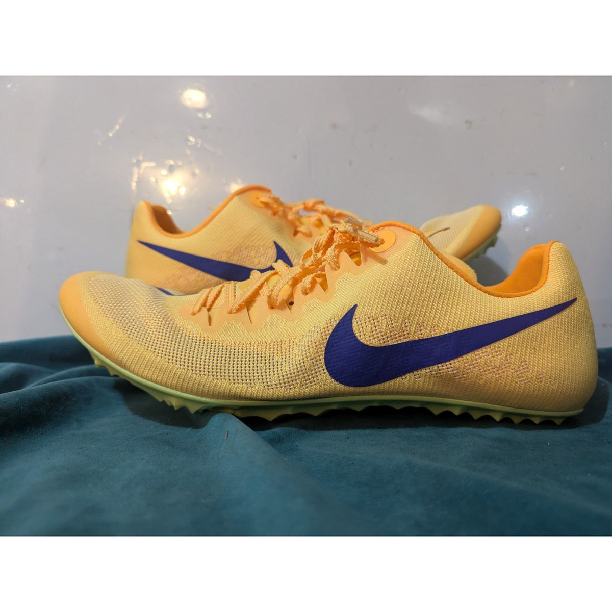 Nike Zoom JA Fly 4 Men's Citron Pulse Indigo Burst DR2741-800 Size 11