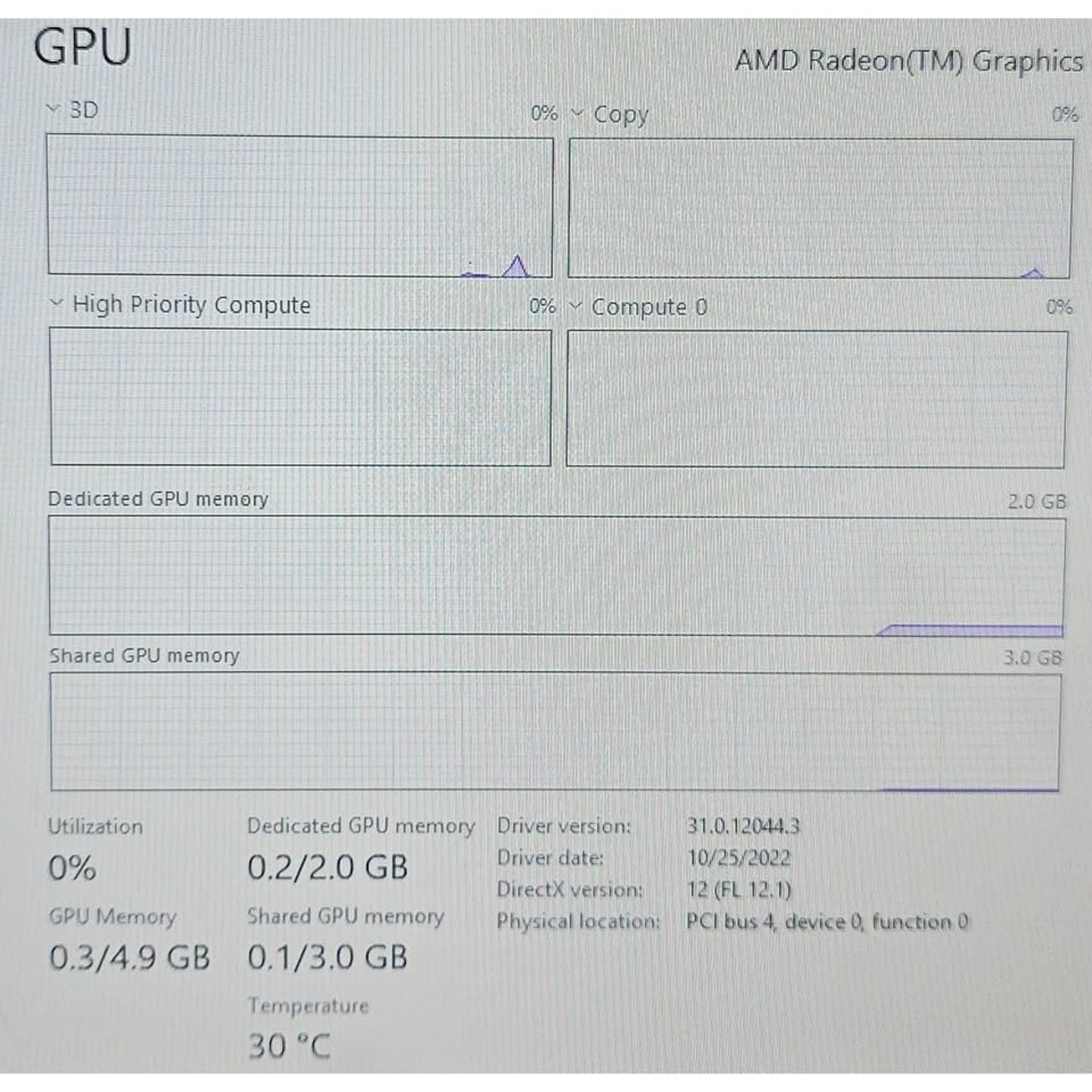 HP 24-DD0010 All-in-One / 24" / Athlon 3050U 2.3GHz /256SSD / 8GB RAM / W11H
