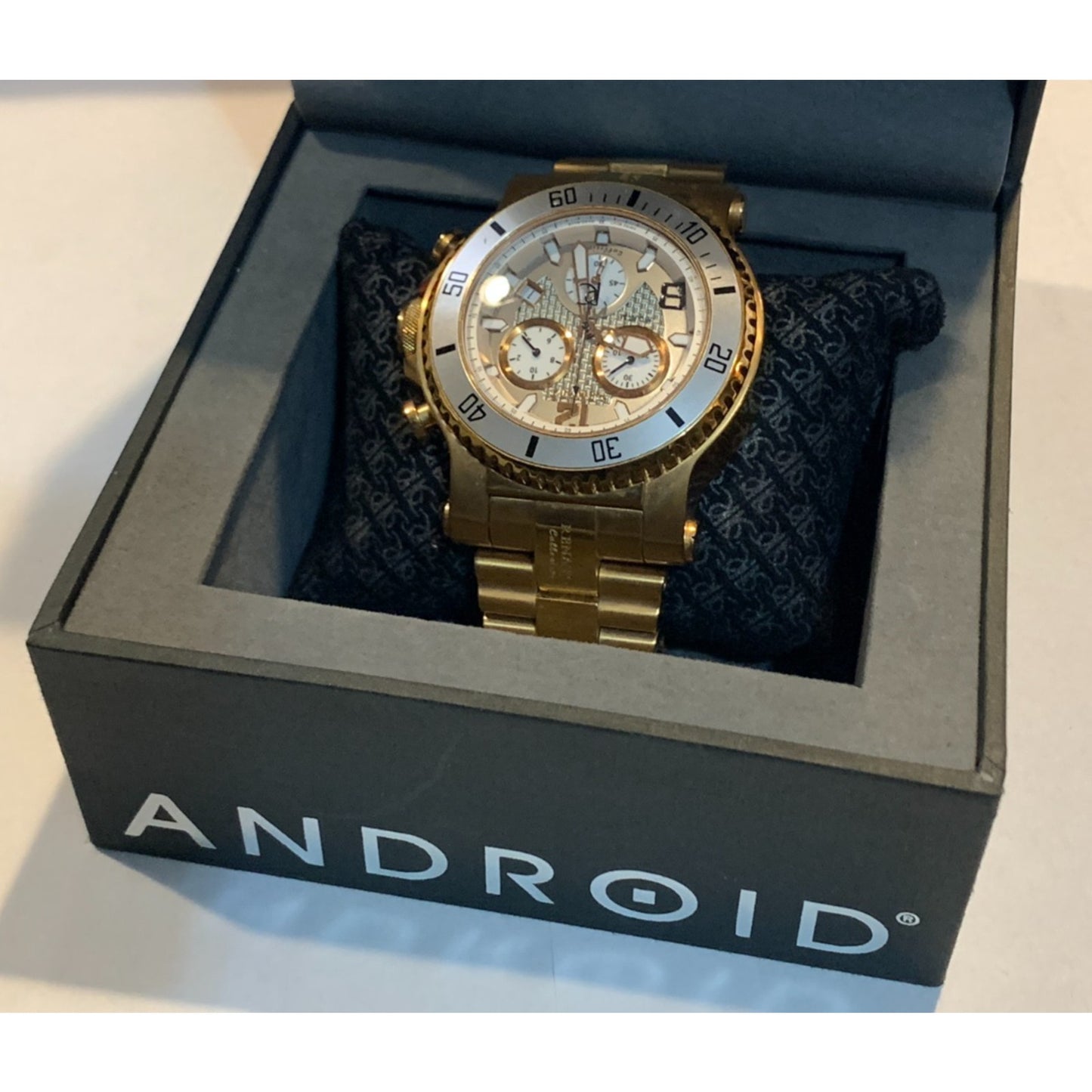 Renato T-Rex Grand Diver Swiss Made Rose Gold Limited 98/125 Men's Watch