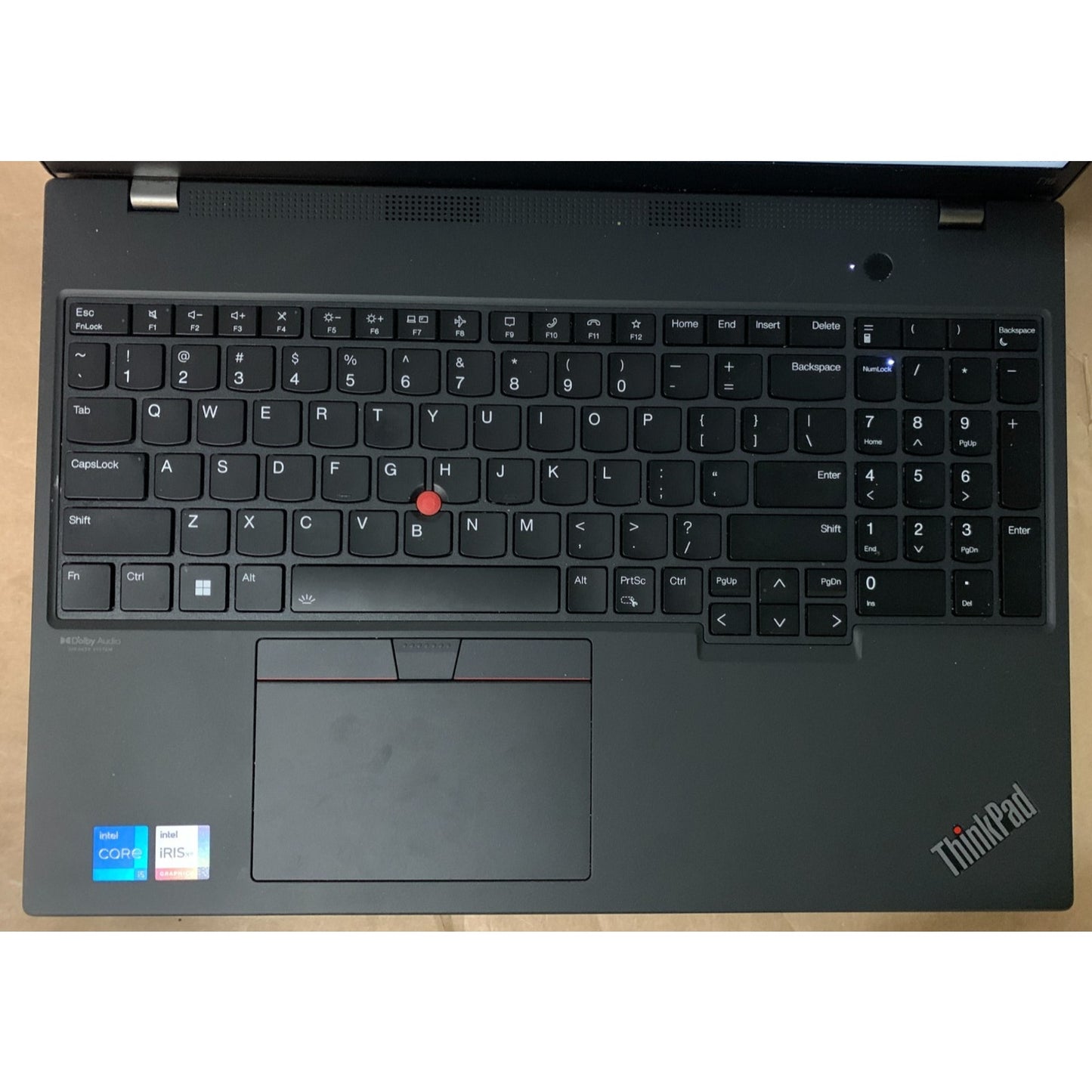 LENOVO T16 GEN 1 I5-1235U 512GB SSD 16GB RAM, Charger, Warranty 4/2026