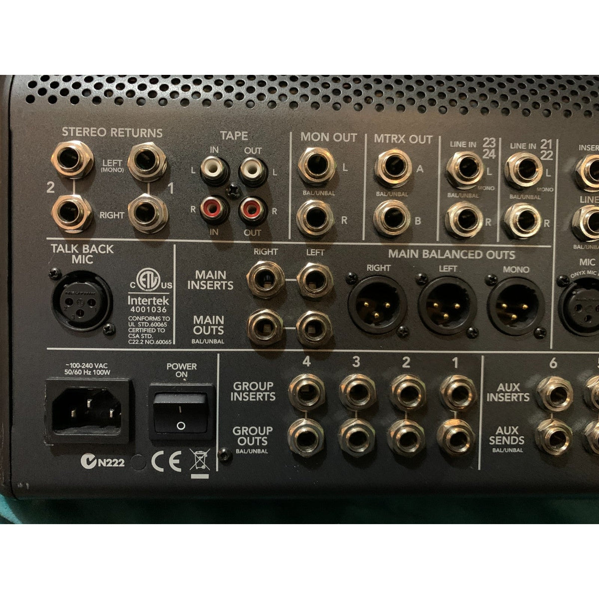Mackie Onyx 24 24-Channel Premium Analog USB Mixer