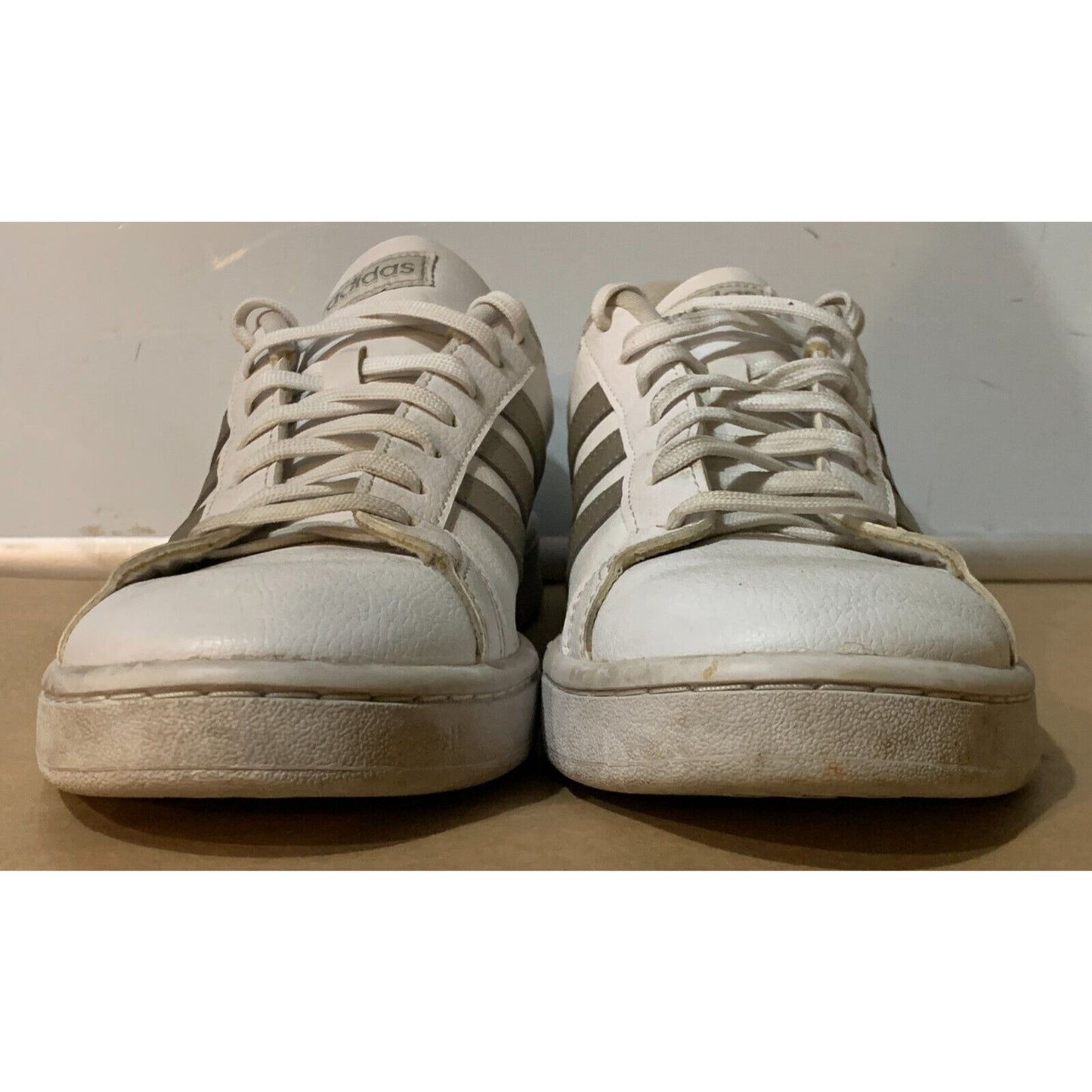 Adidas Superstar Sneakers Women 11 Metallic Cloudfoam White 28Y001