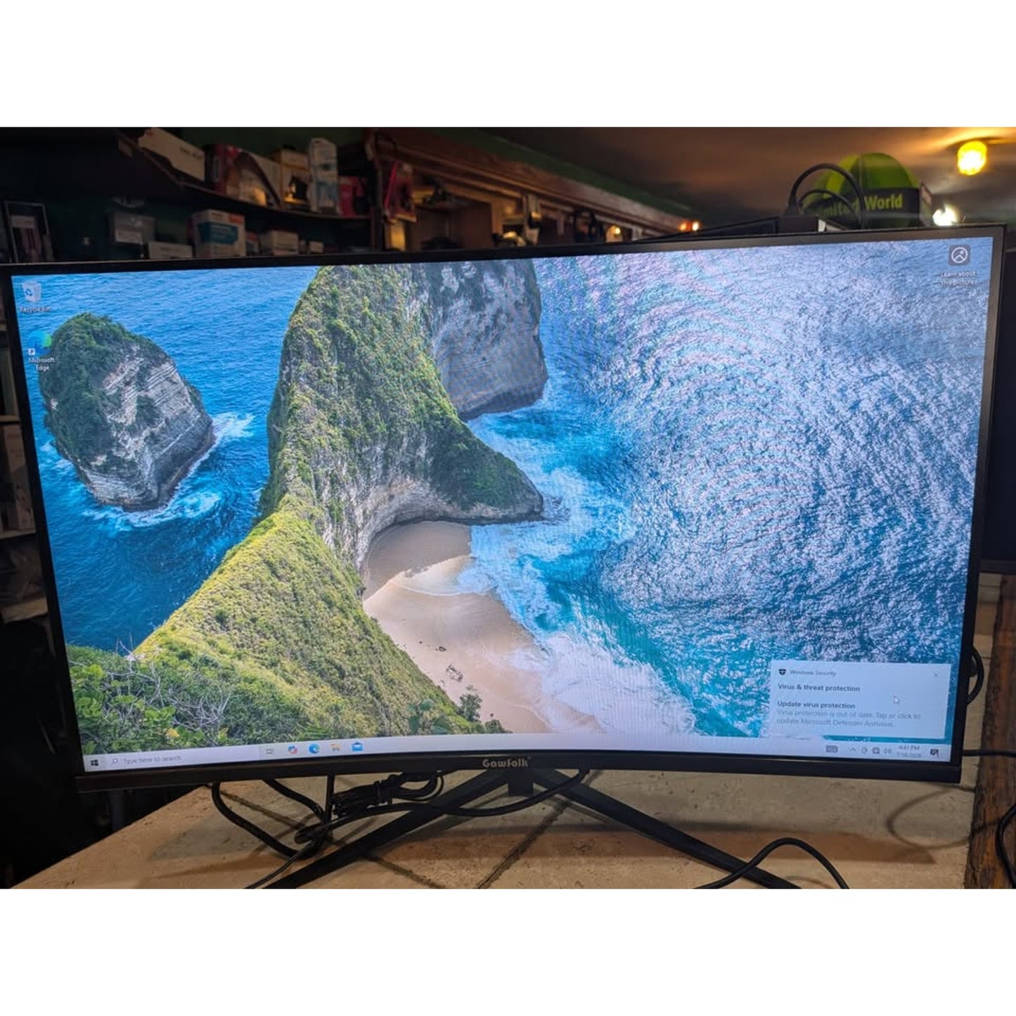 Gawfolk 27" 144Hz/180Hz Curved Gaming Monitor / GF270C