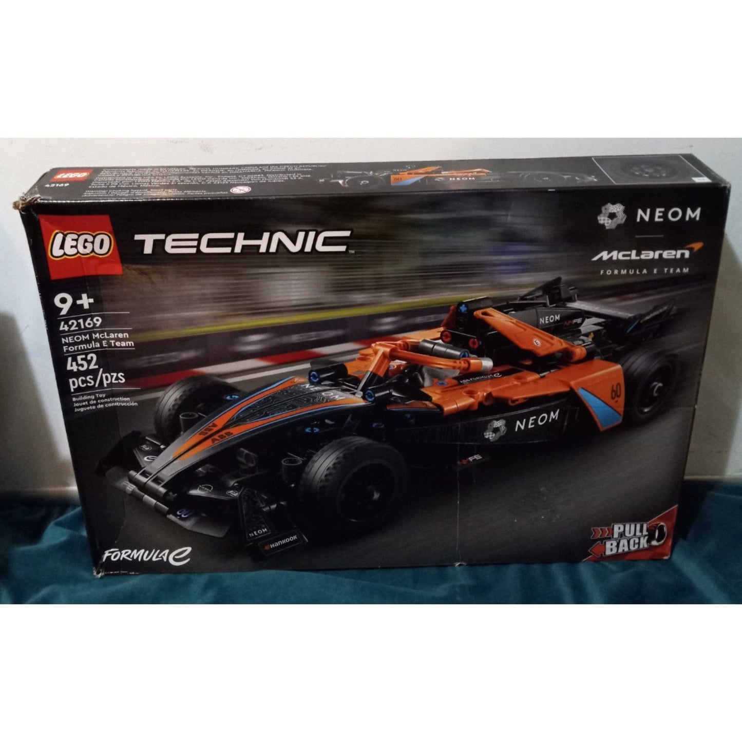 LEGO Technic NEOM McLaren Formula E Team Race Car 42169 Building Toy Set Sealed