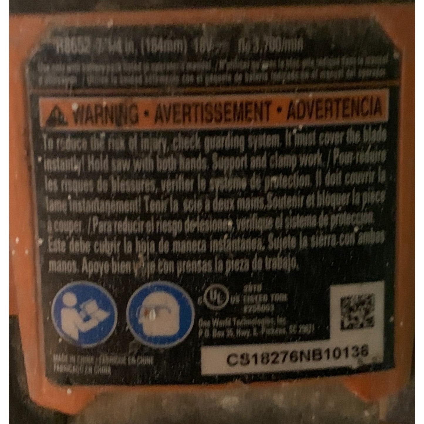 Ridgid 6 Piece lot (CircleSaw, drill driver, drill, worklight, light, charger)