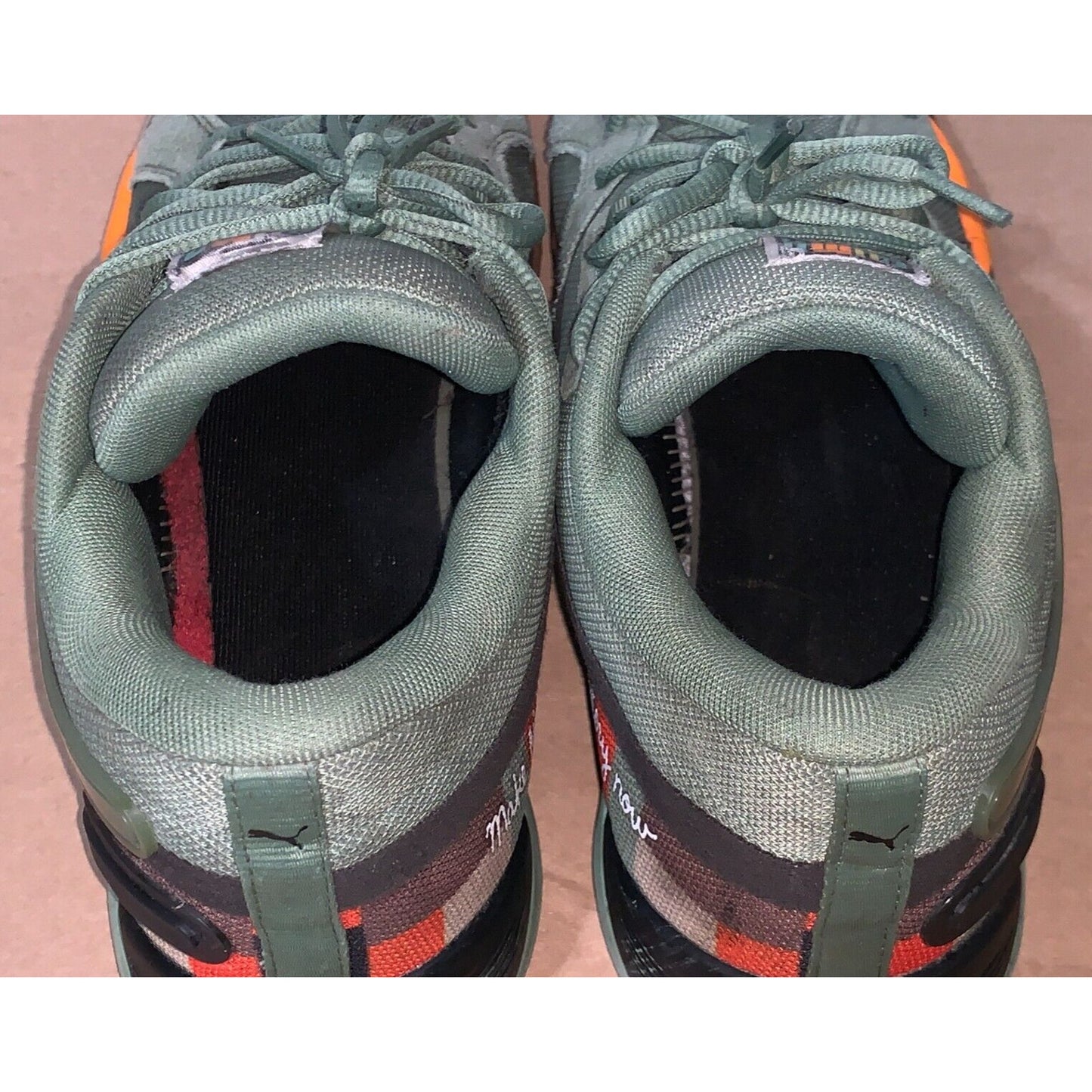 Puma TRC Blaze Court X Black Fives “Dusty Forest” Sample 377583-02 Men’s 11.5