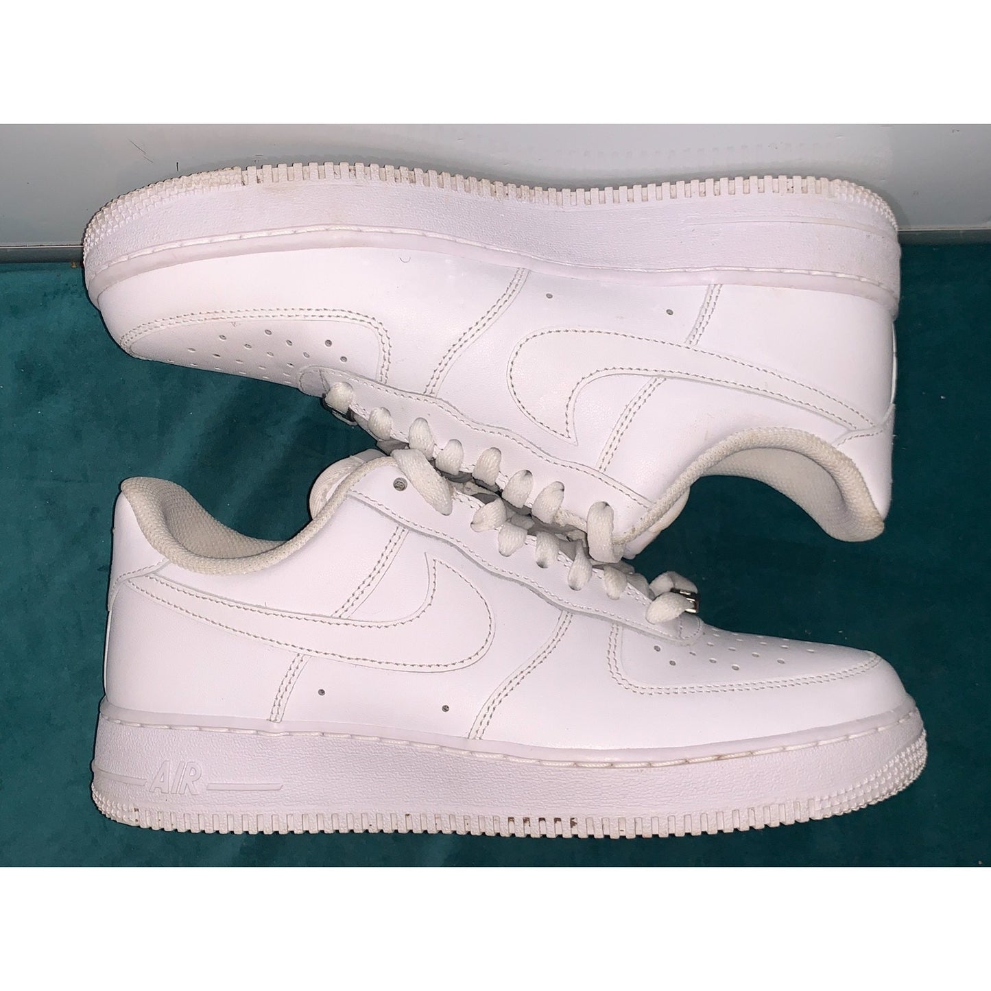 Nike Air Force 1 '07 Low Sneakers Men's Size 8 Triple White