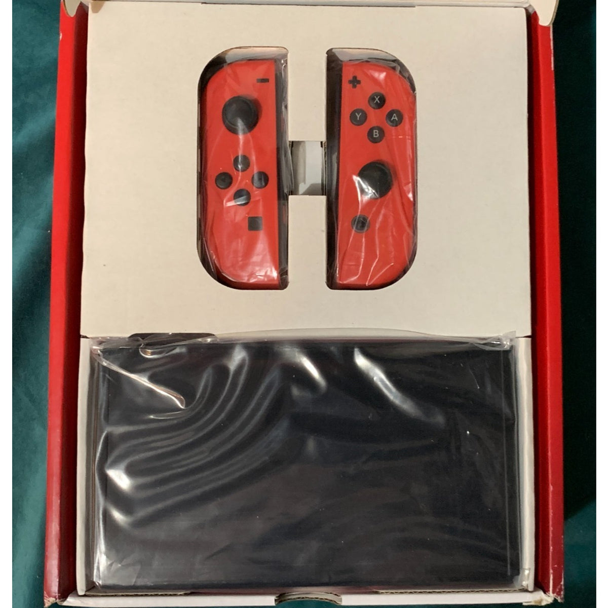 Nintendo Switch OLED Model Mario Red Edition Console 64GB 1080p Red/Black