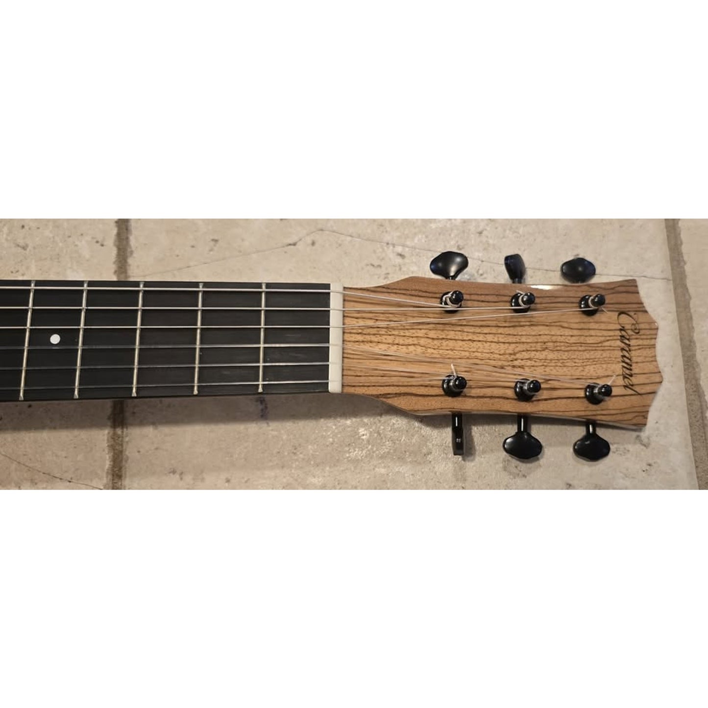 Caramel 6-String Acoustic Electric Ukulele