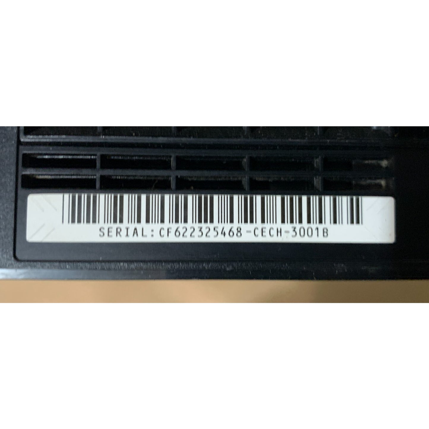 Sony PlayStation 3 Slim (PS3) Console + Cords + 1 Controller Black 320gb