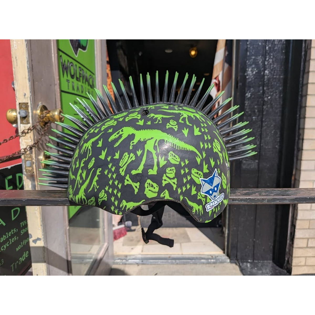 T-Rex Bonez Mohawk Helmet / Size: Extra Small/  ML-0095 14