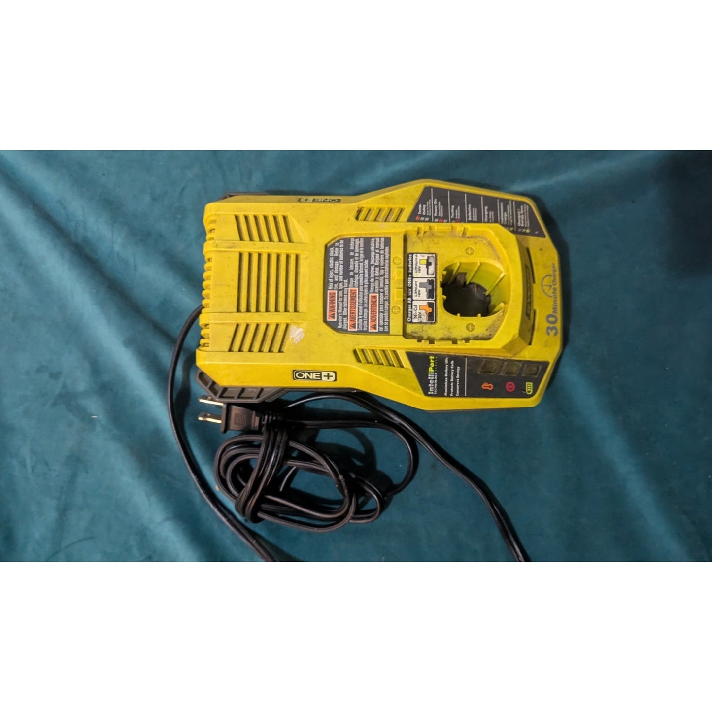 RYOBI ONE+ P117 18V IntelliPort Dual Chemistry Charger