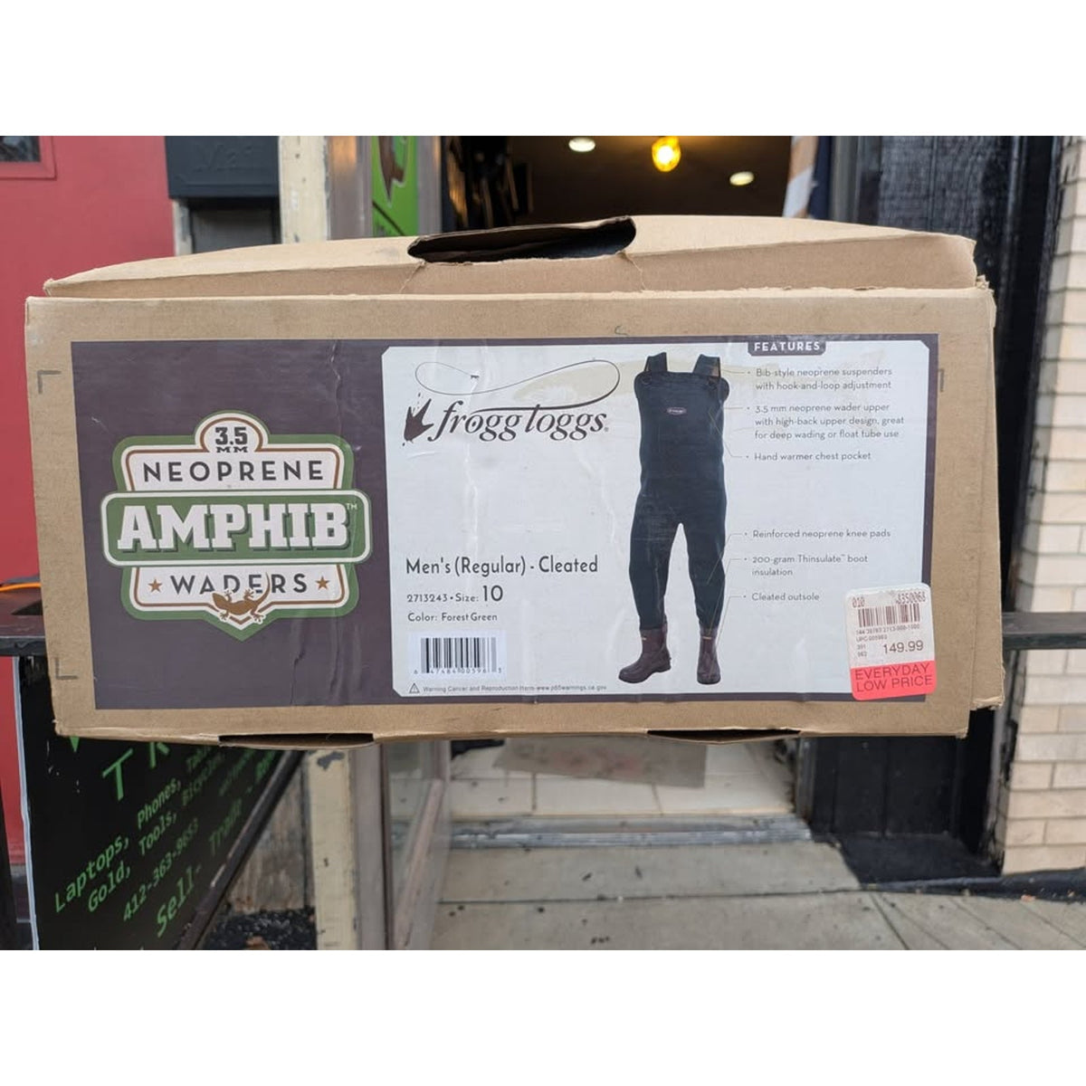 Frogg Toggs Mens Regular Cleated Waders
