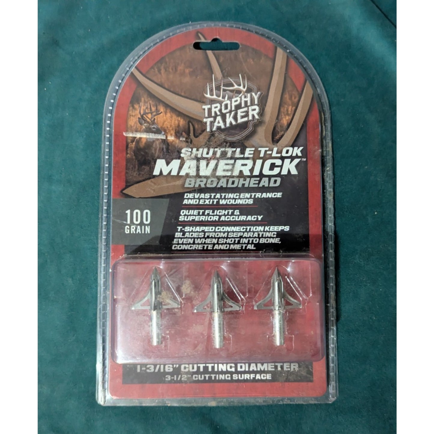 Trophy Taker Shuttle T-LOK Broadhead 100 Grain