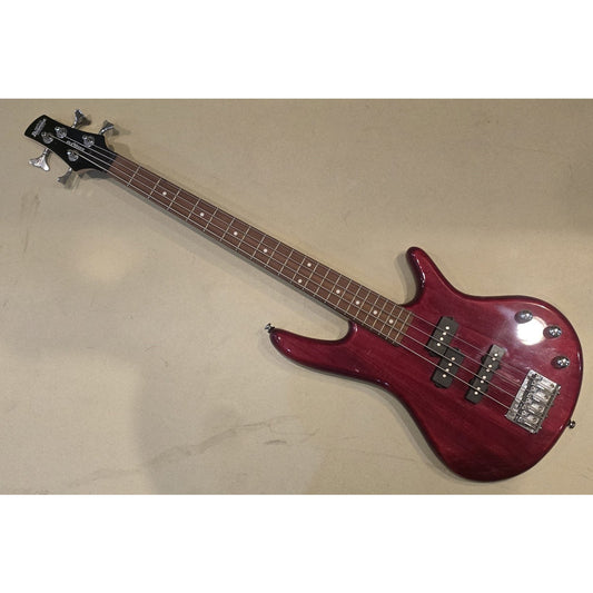 Ibanez GSRM20 Mikro Short-Scale Bass Guitar Transparent Red Rosewood