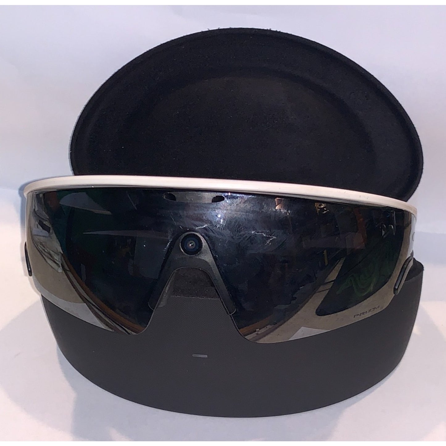 Oakley Meta Vanguard White Prizm OW8001-0552 AI Smart Glasses
