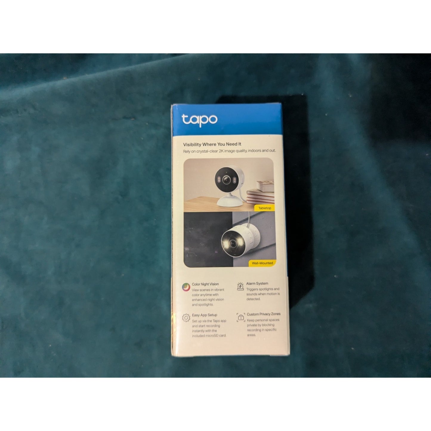 Tapo MagCam 4K Outdoor Wireless Security Camera TCH62
