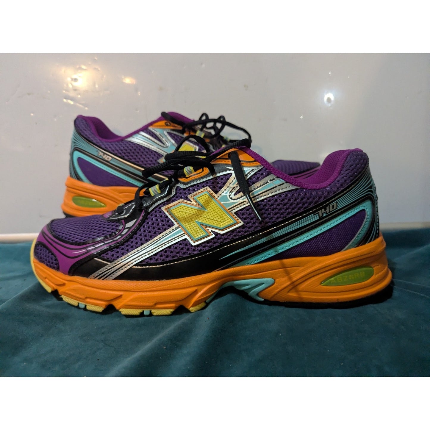 Size 11 - New Balance 740v2 Concord Grape Sun Glow