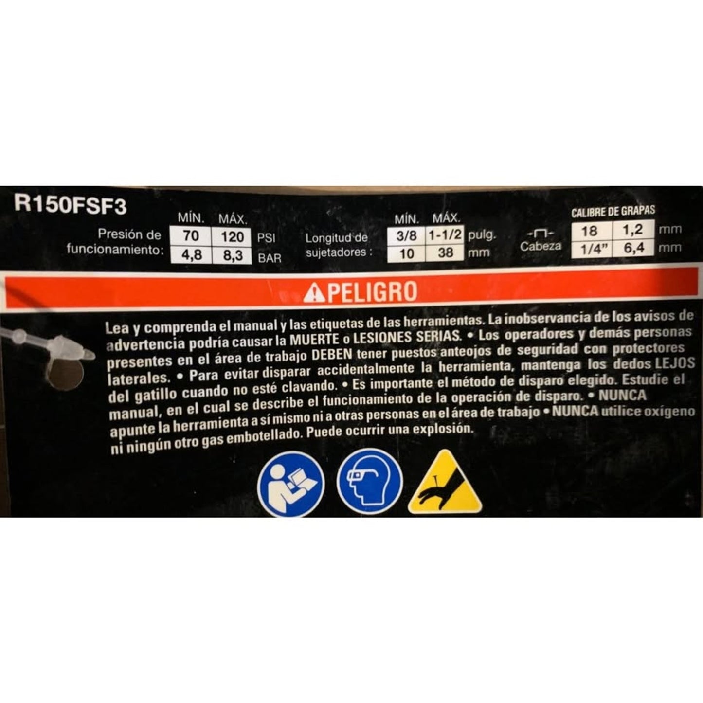 Ridgid 18-Gauge 1-1/2" Finish Stapler R150FSF3