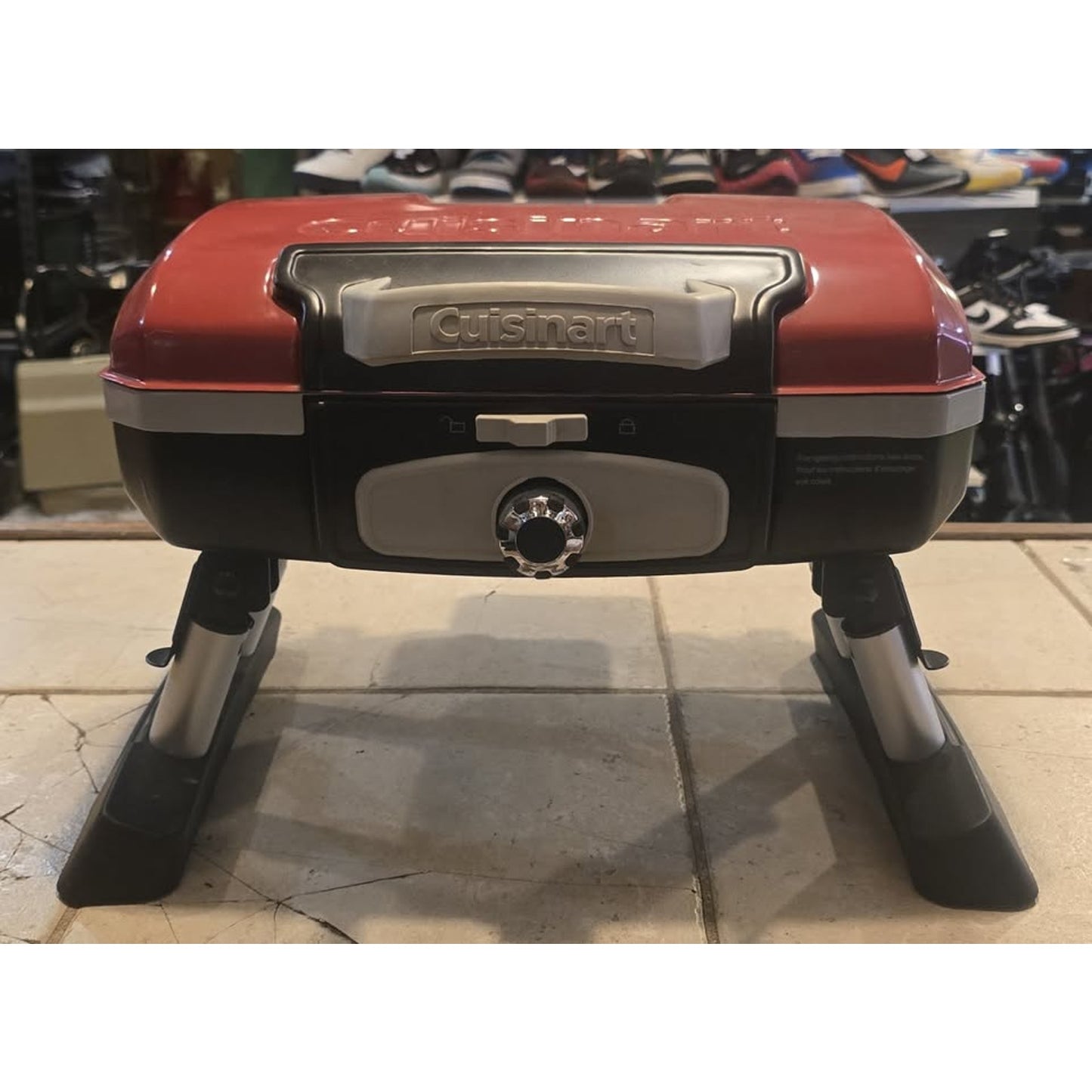 Cuisinart Petit Gourmet Portable Tabletop Grill / CGG-180T /