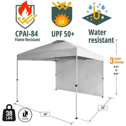One Touch 10x10 Pop-Up Canopy
