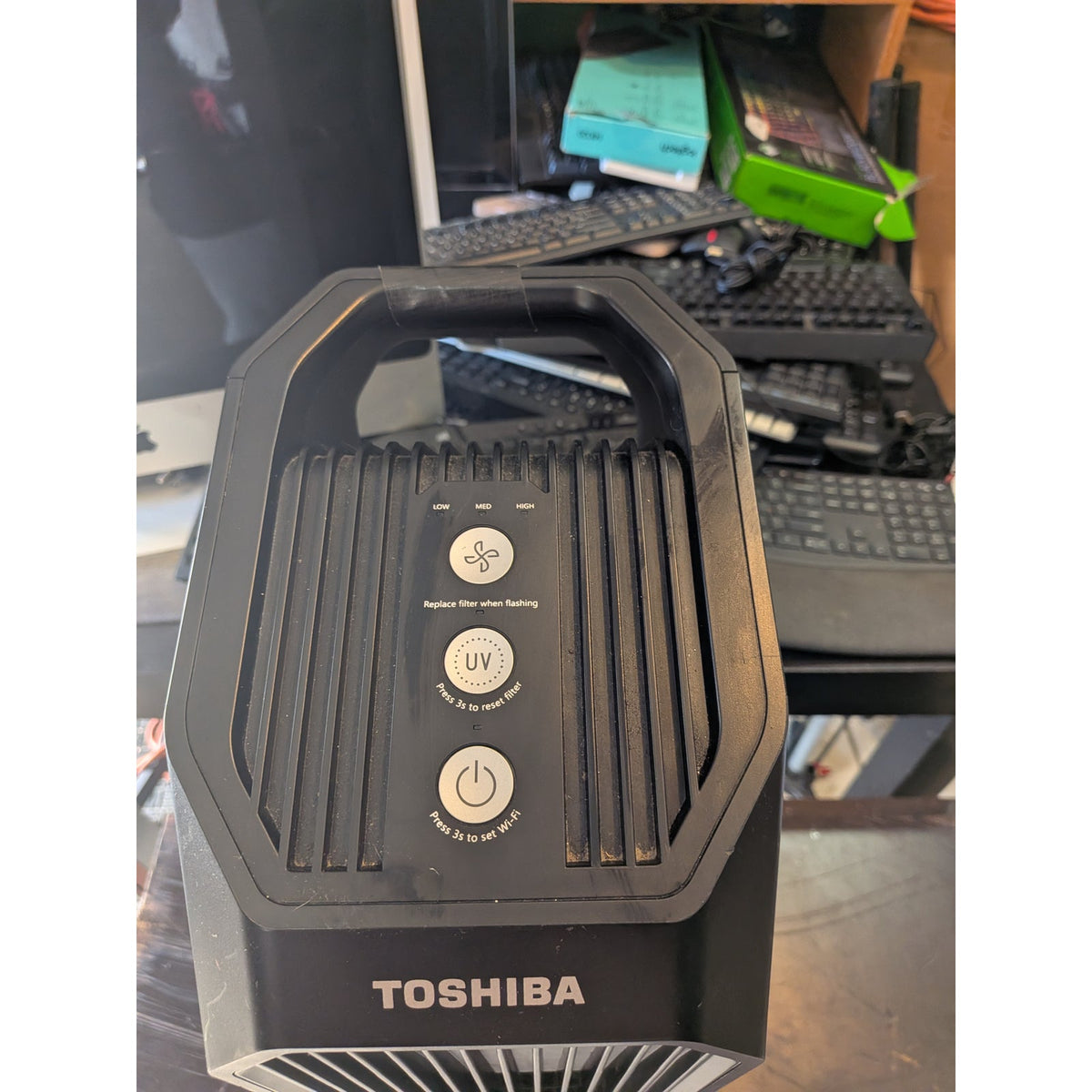 Toshiba Air Purifier CAF-W36USW UV Light Sanitizer
